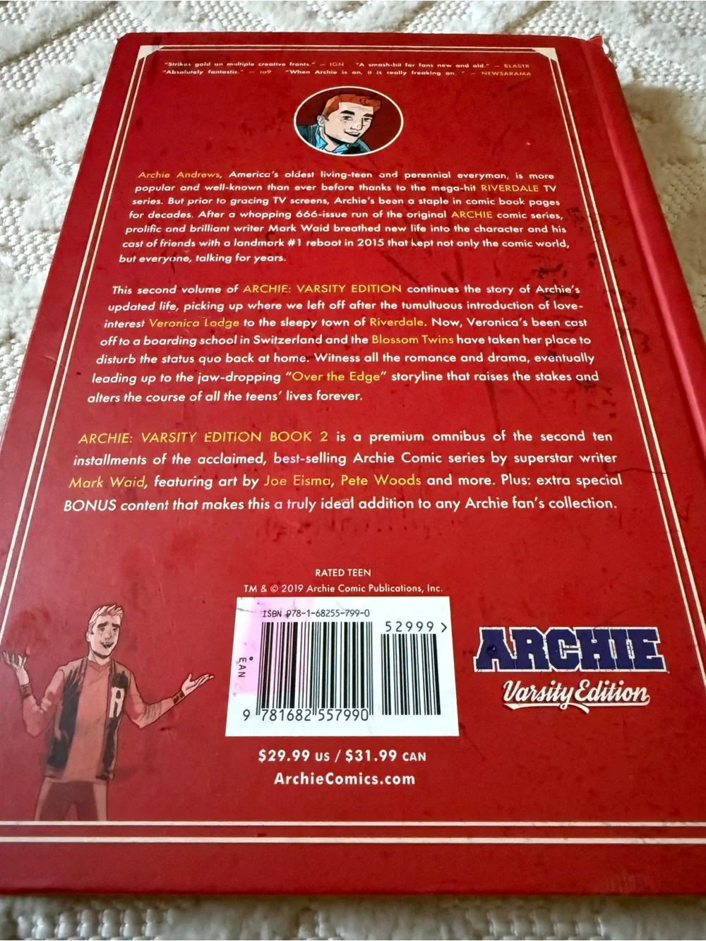 Archie: Varsity Edition Vol. 2 Hardcover Book - Picture 5 of 11